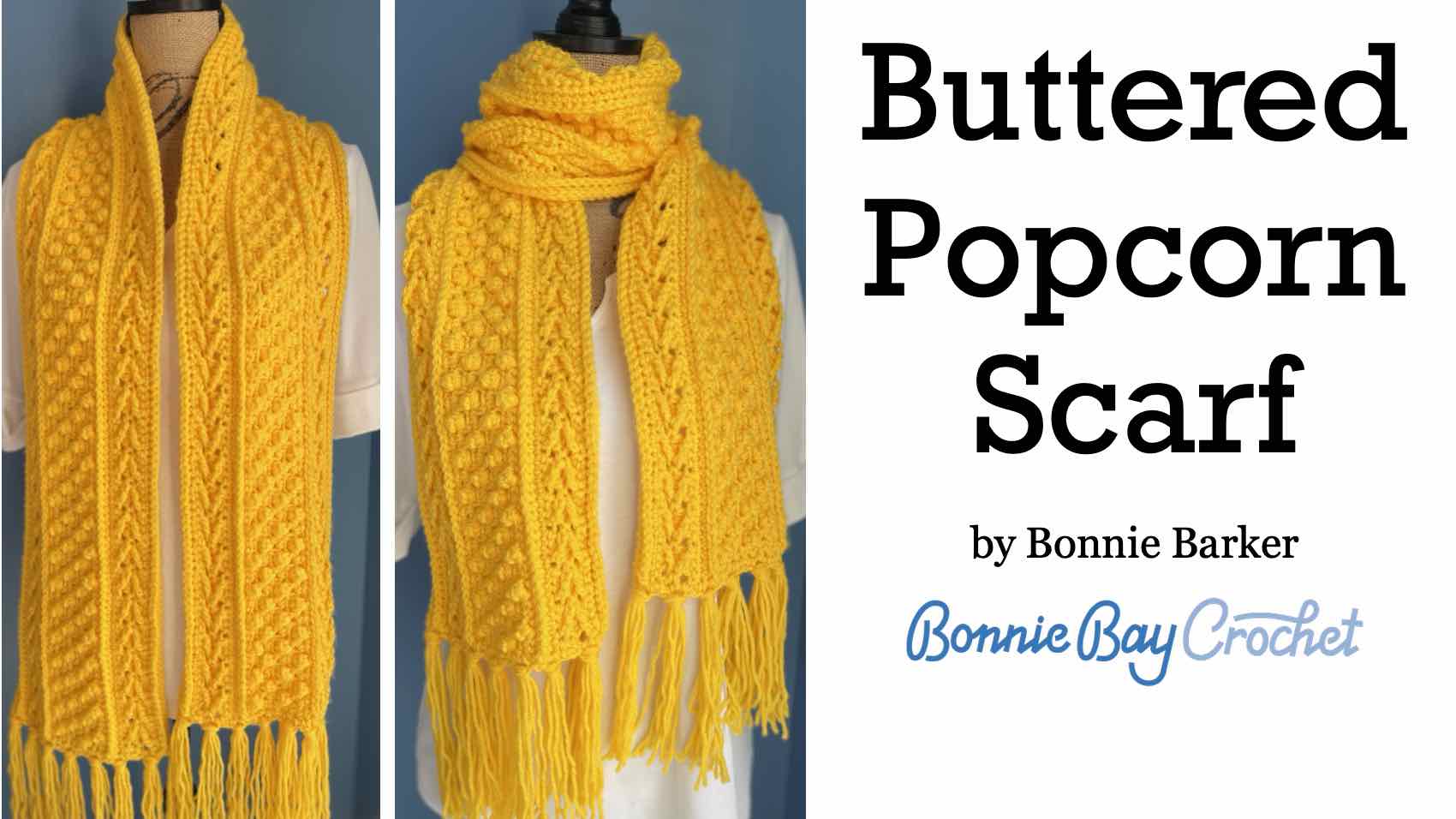 Buttered Popcorn Scarf