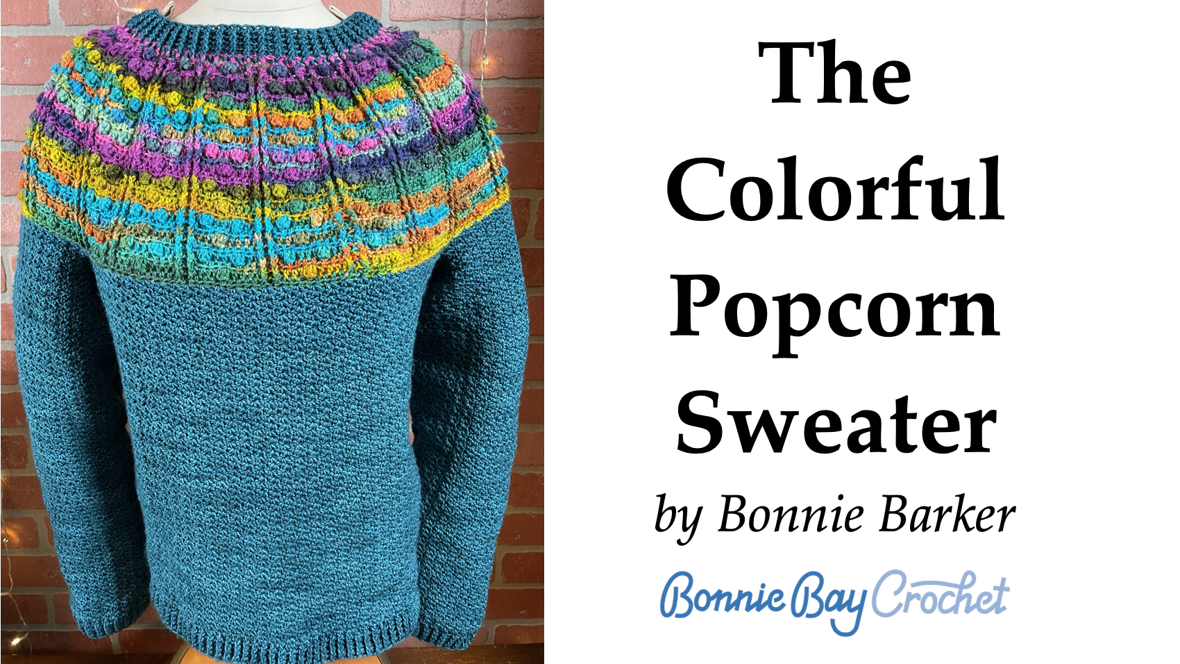 The Colorful Popcorn Pullover