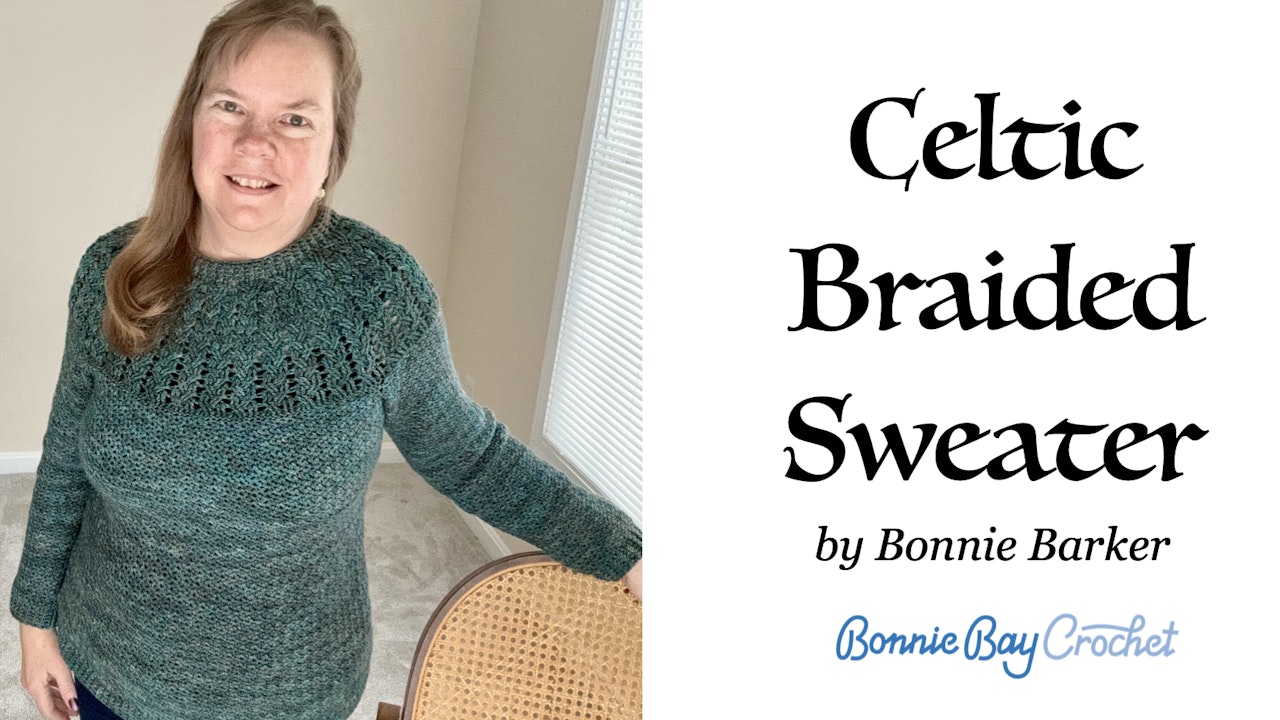 Celtic Braided Sweater