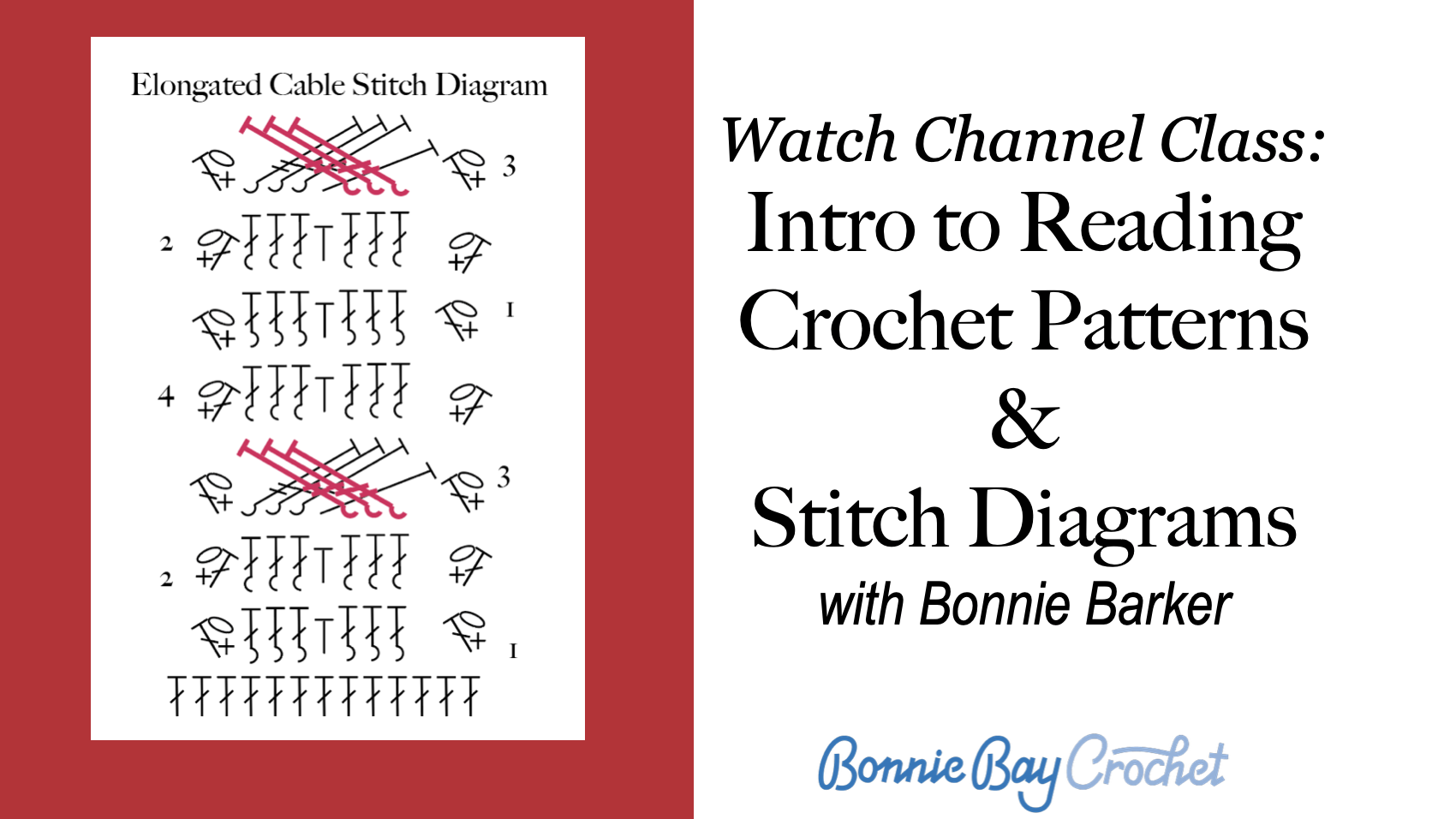 Intro to Reading Crochet Patterns and Stitch Diagrams