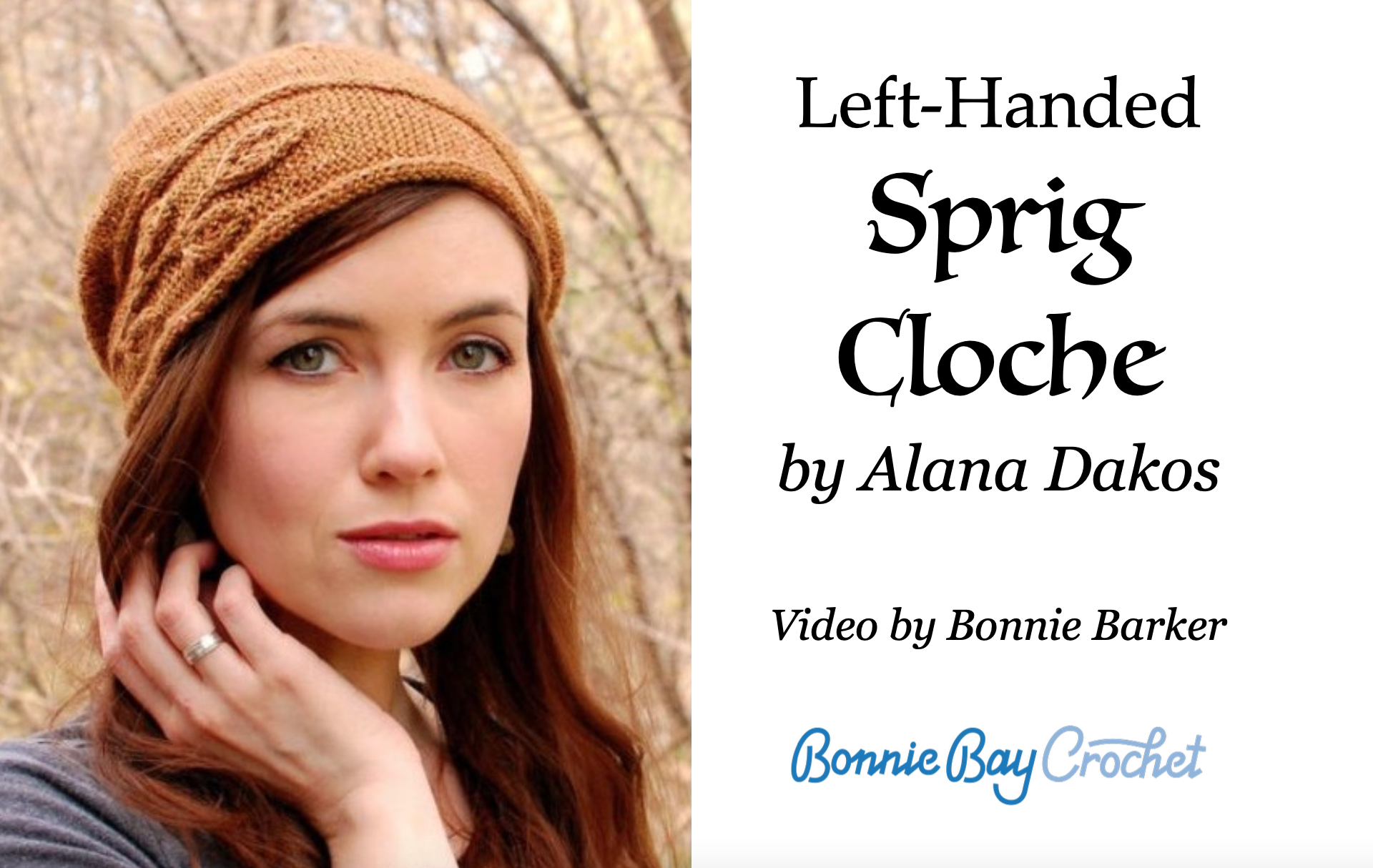 Left-Handed The Sprig Cloche
