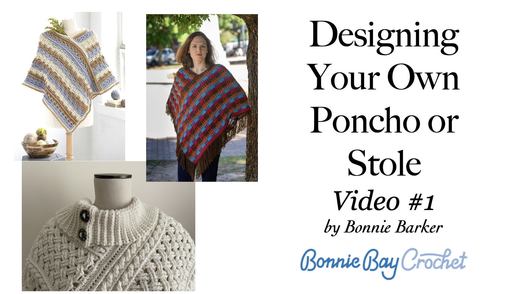 How to Design Your Own Texturized Poncho, Video #1