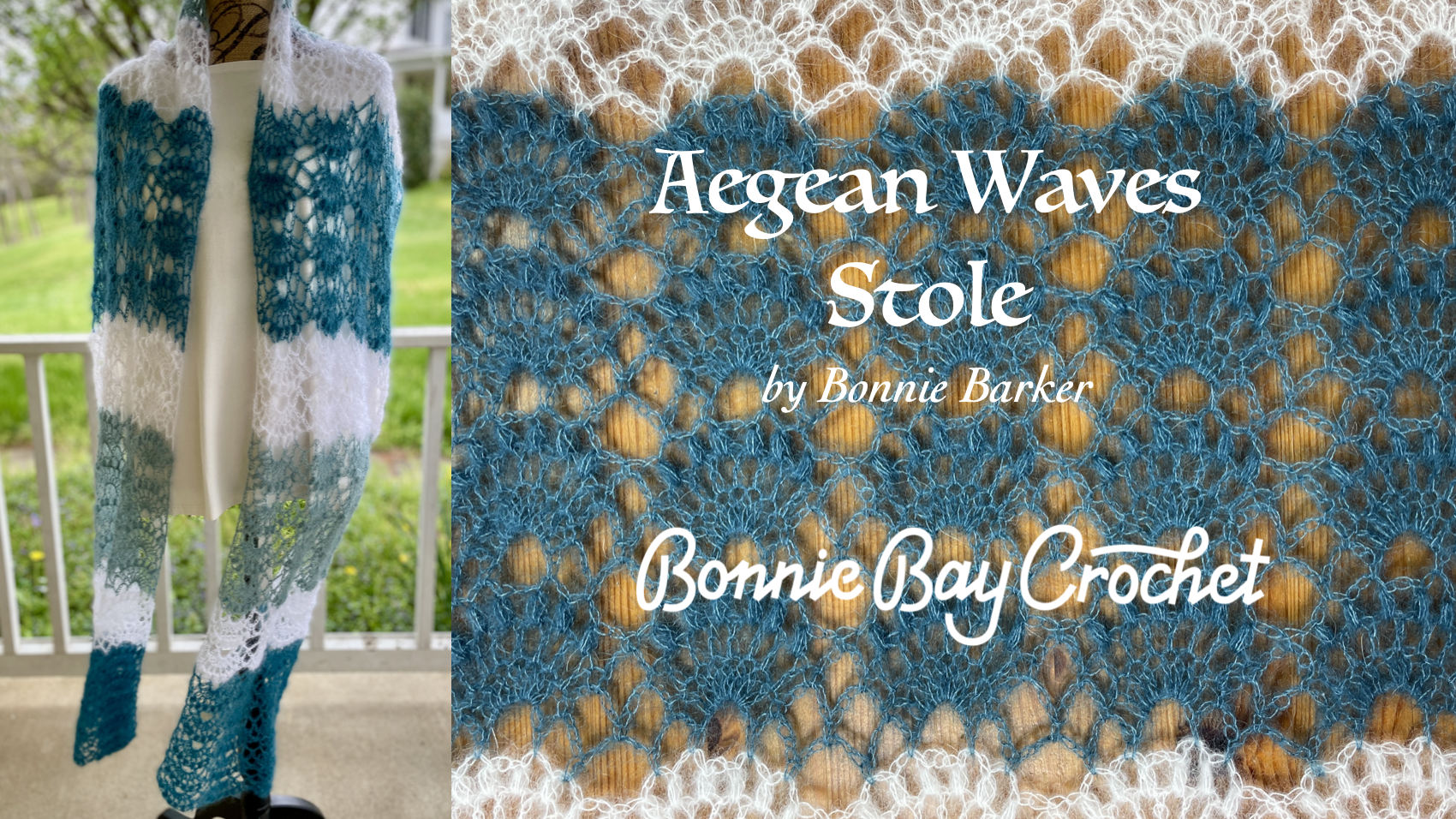 Aegean Waves Stole