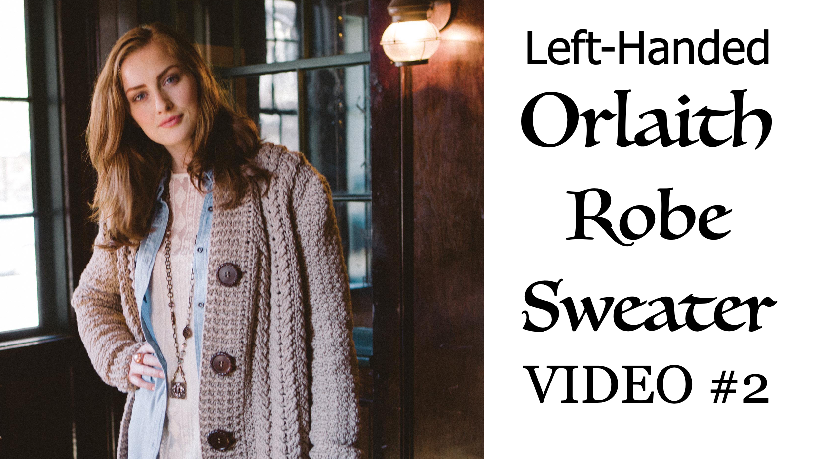 Left-Handed Orlaith Robe Sweater (2 of 3)