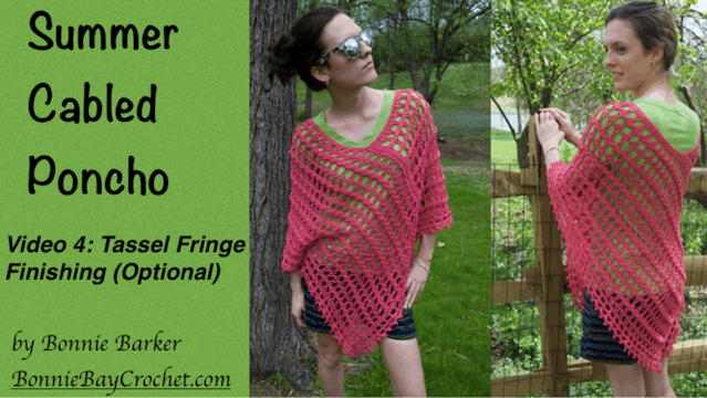 Summer Poncho Video 4 of 4