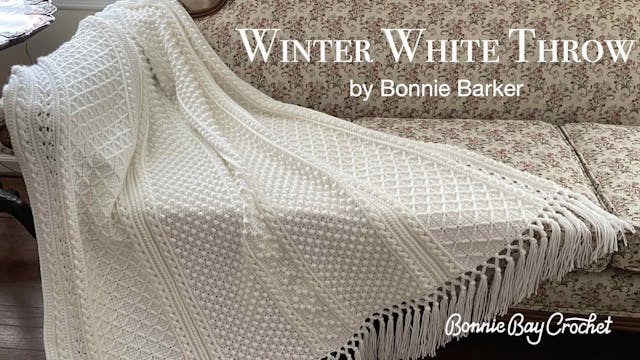 Winter White Throw