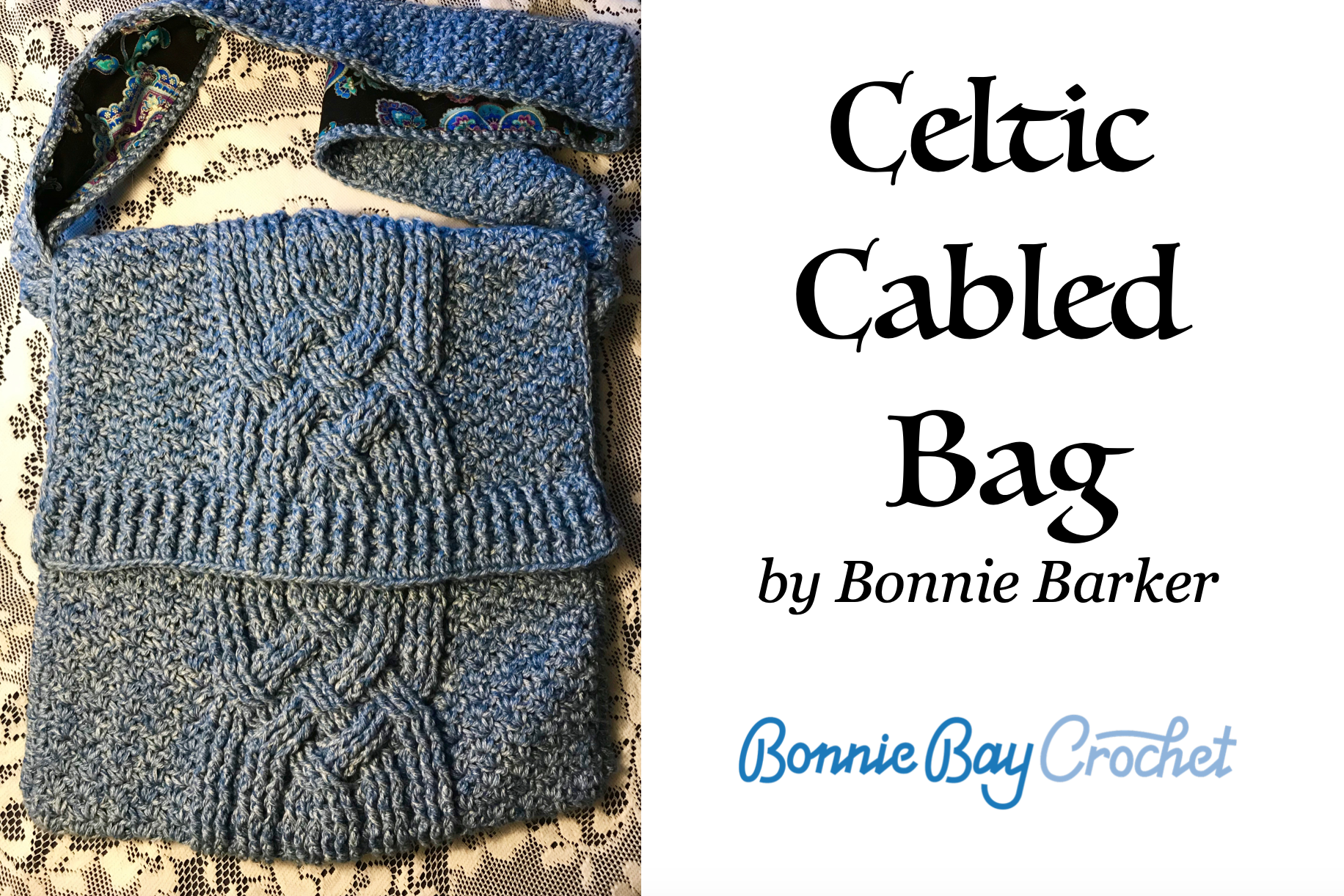 Celtic Cabled Bag