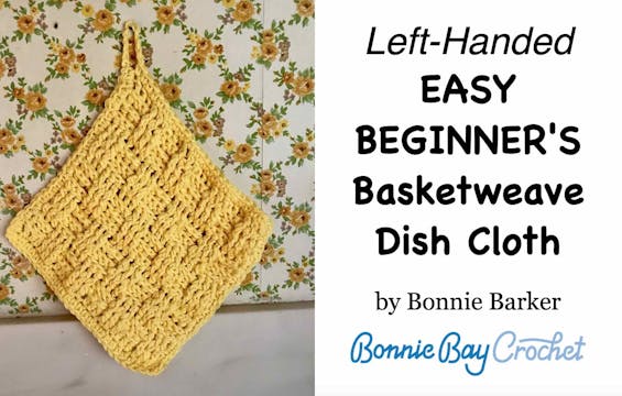 Left-Handed EASY BEGINNER Basketweave...