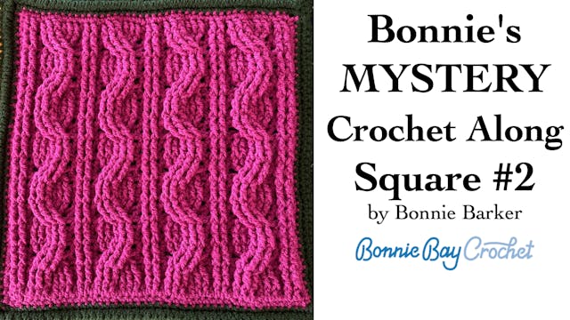 Bonnie's Mystery CAL Square #2