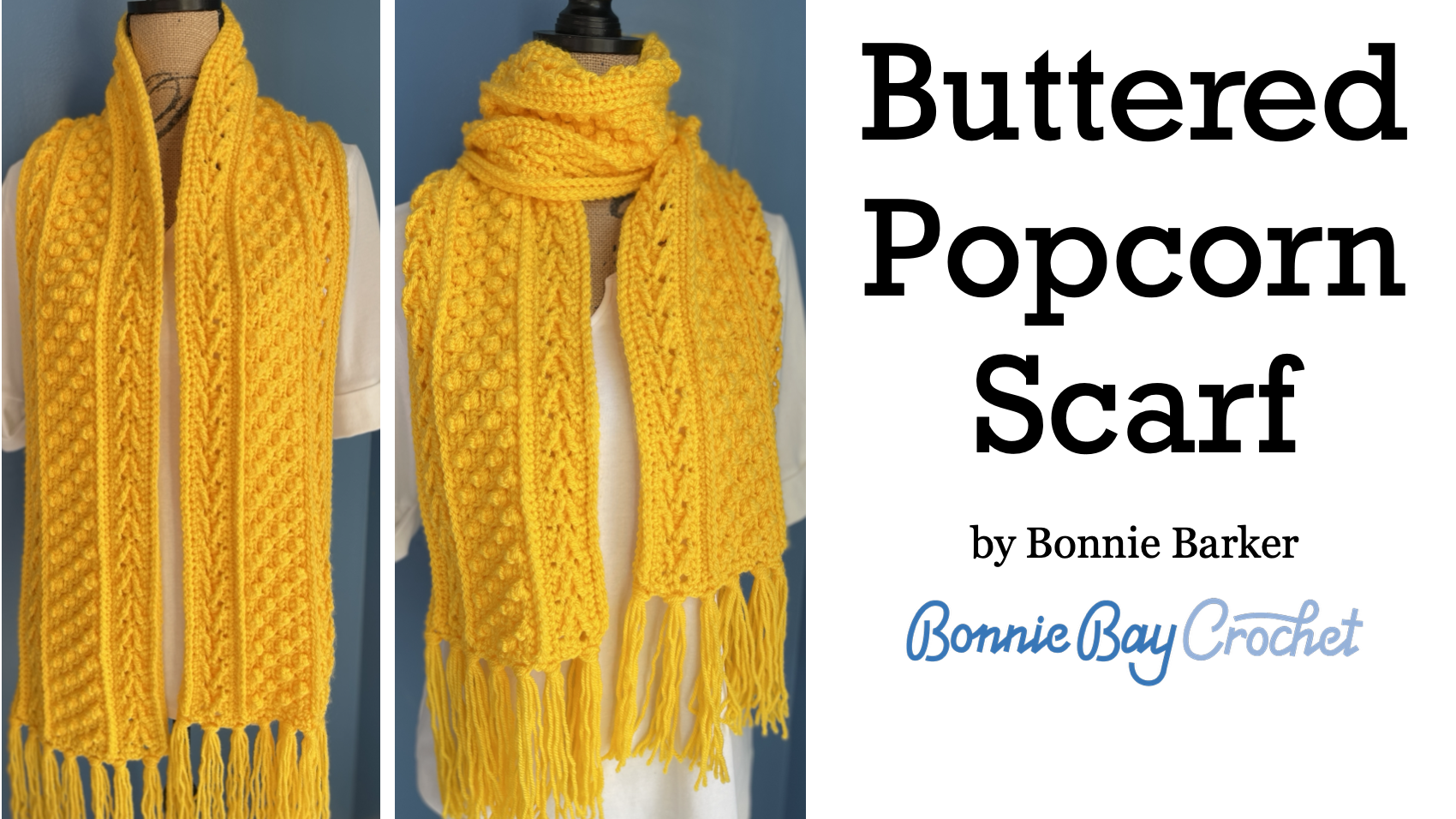 Buttered Popcorn Scarf