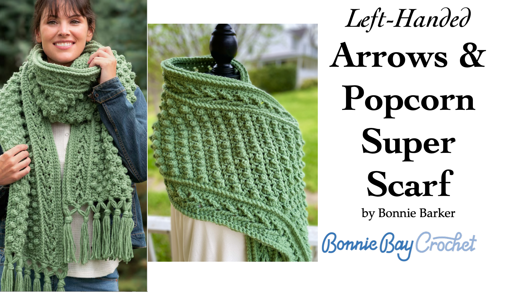 Left-Handed Arrows & Popcorn Super Scarf