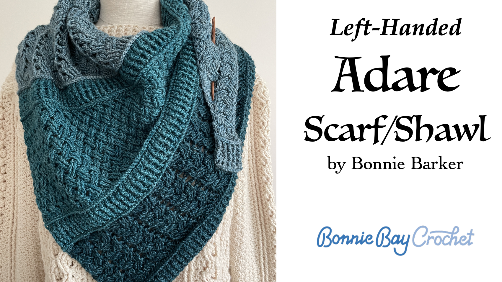 Left-Handed Adare Scarf/Shawl