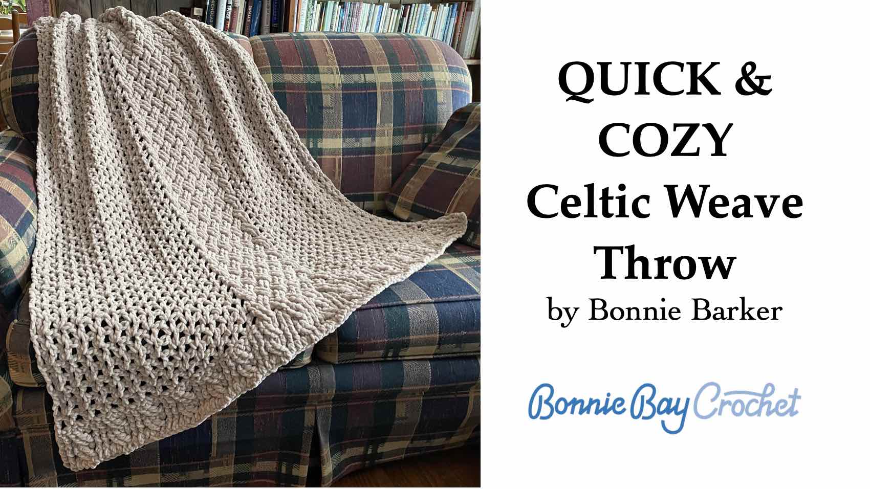 Quick & Cozy Celtic Weave Throw