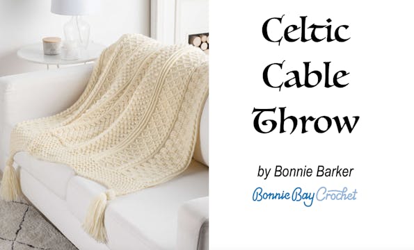 Celtic Cable Throw