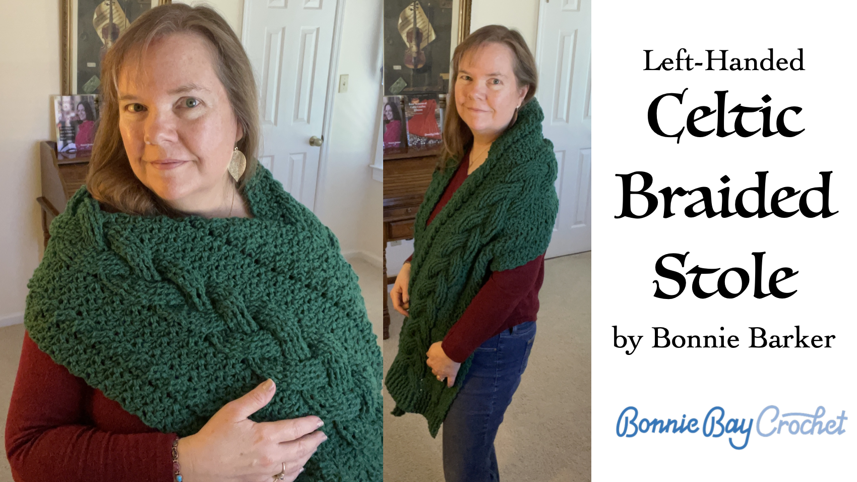 Left-Handed Celtic Braided Stole