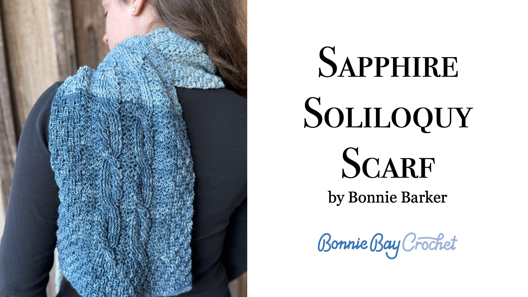 Sapphire Soliloguy Scarf