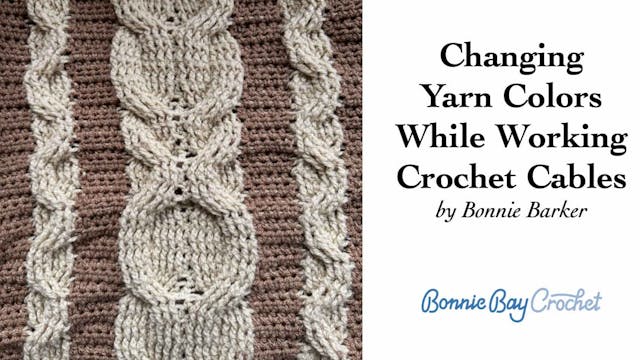 Changing Yarn Colors While Crocheting...