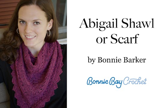 Abigail Shawl:Scarf