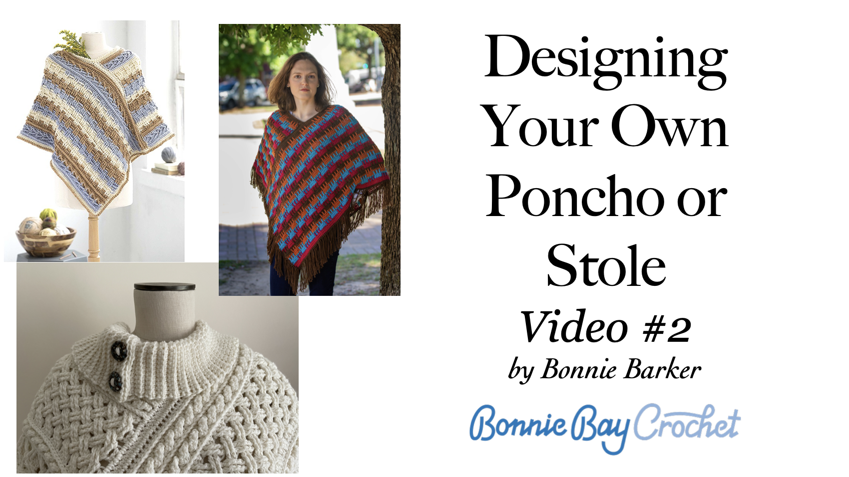 How to Design Your Own Texturized Poncho, Video #2