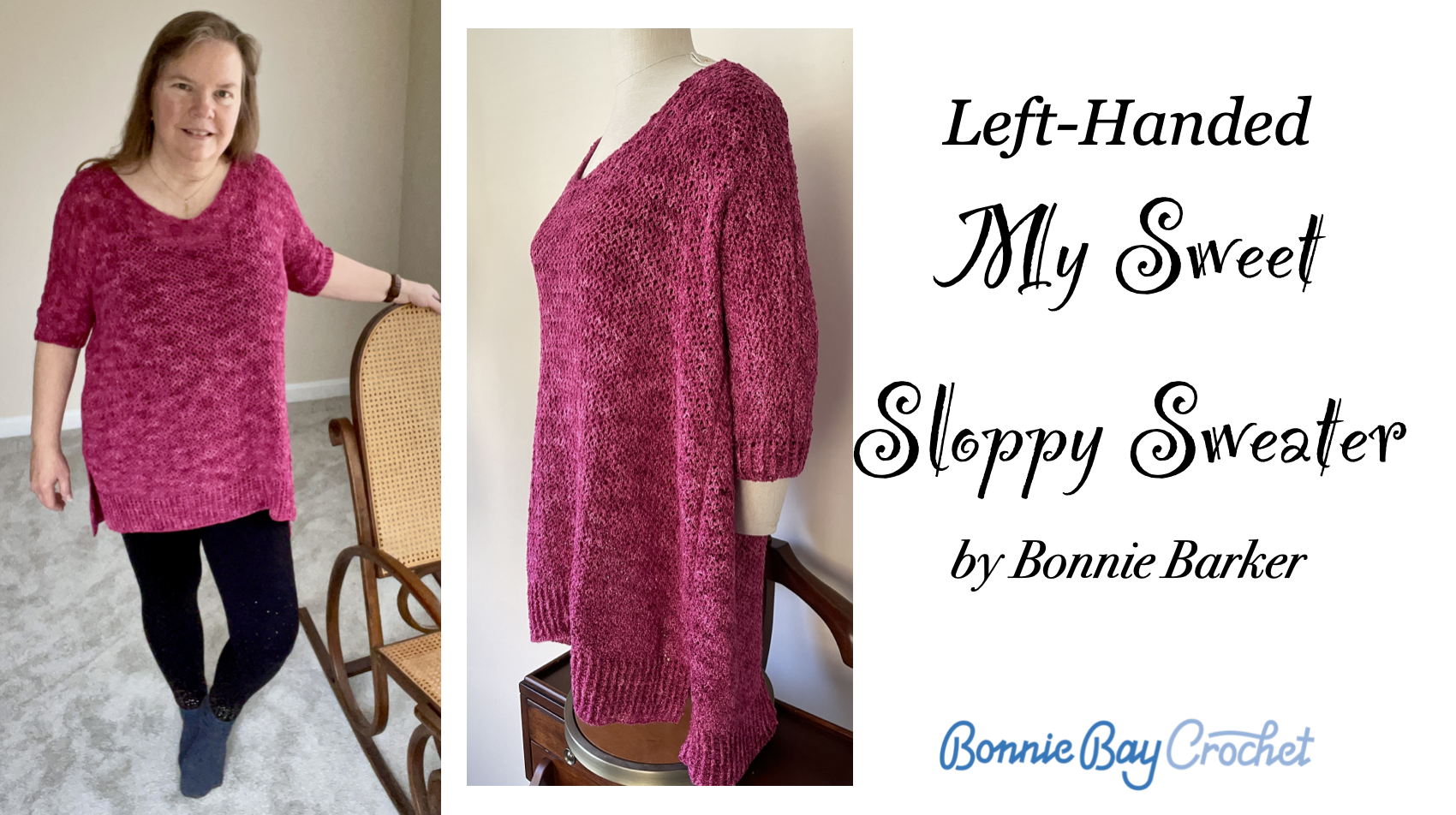 Left-Handed Sweet Sloppy Sweater