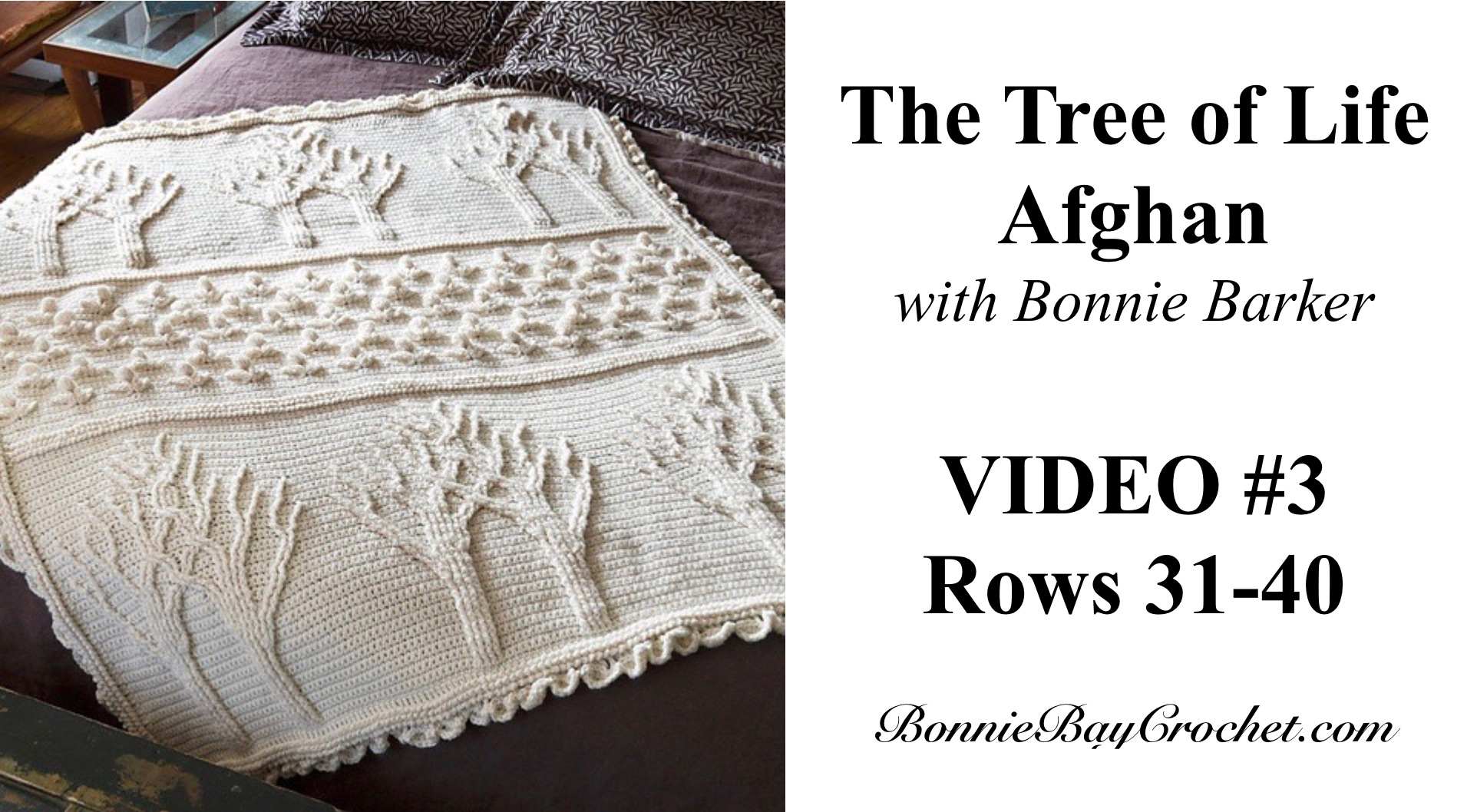 Free knitting pattern for tree of life baby blanket hot sale