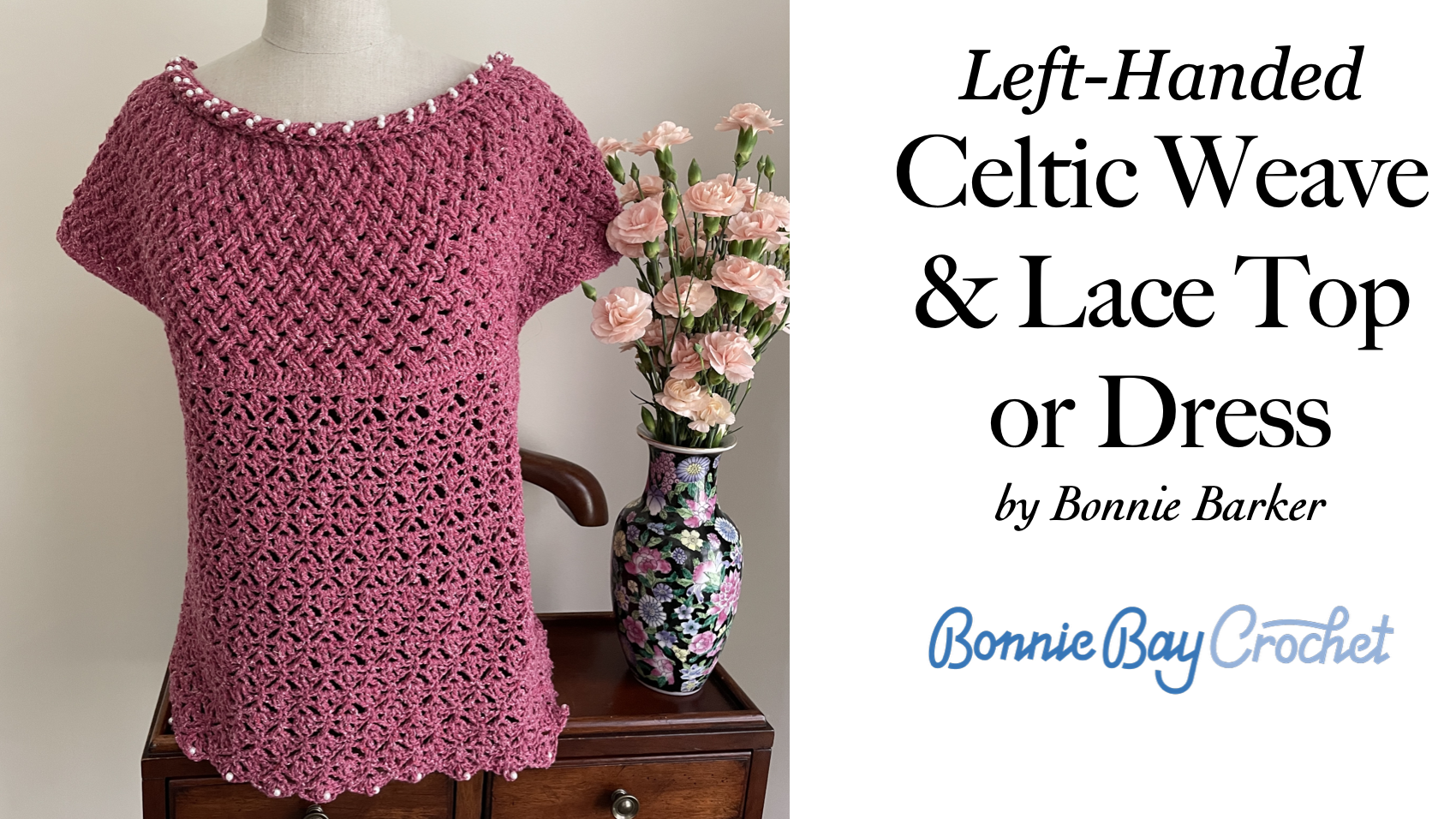 Left-Handed Celtic Weave & Lace Top or Dress