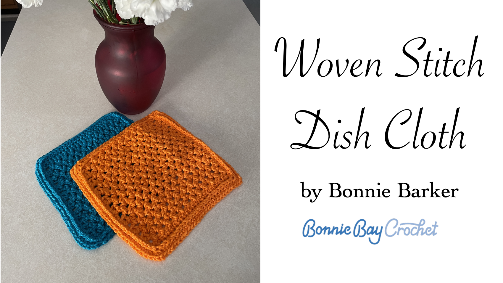 Woven Stitch Dish Cloth
