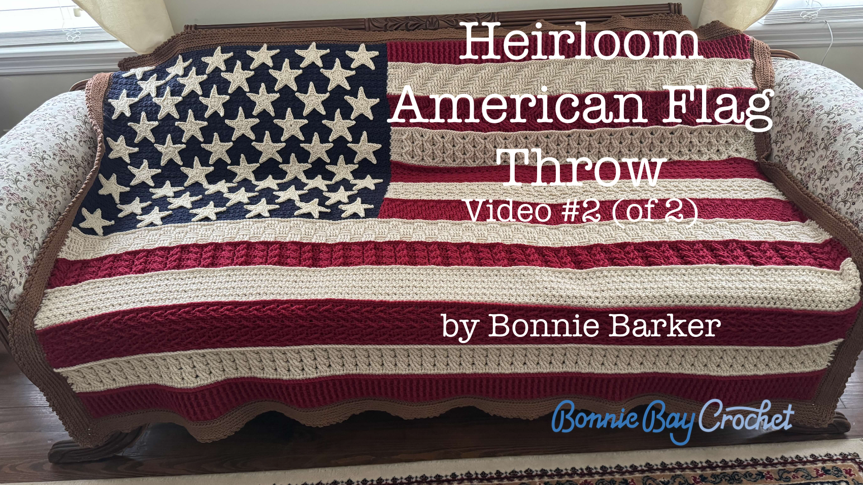 Heirloom American Flag Throw, Video #2 (of 2)