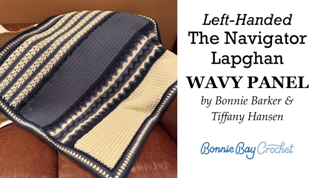 Left-Handed Navigator Lapghan - Wavy ...