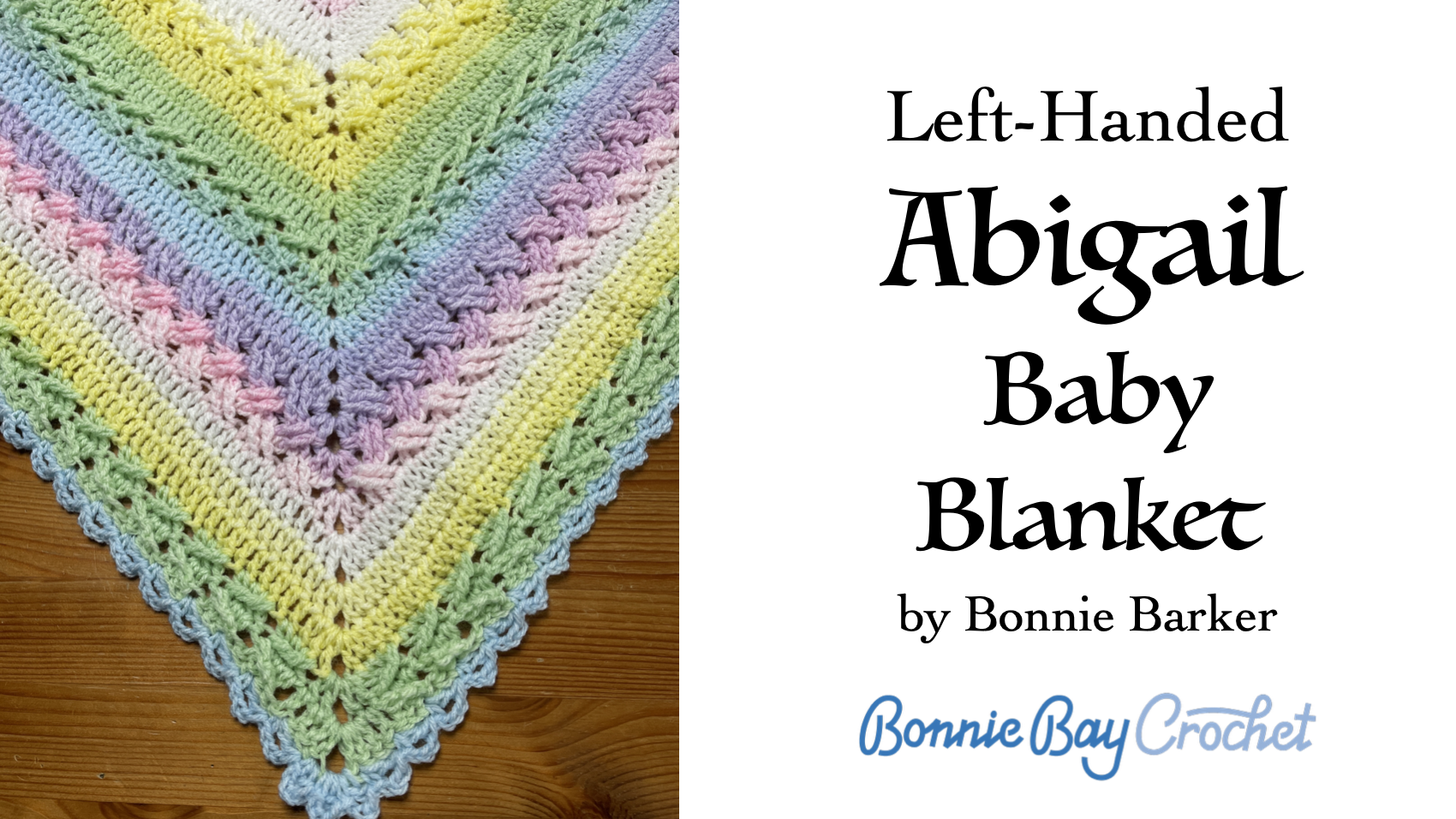 Left-Handed Abigail Baby Blanket