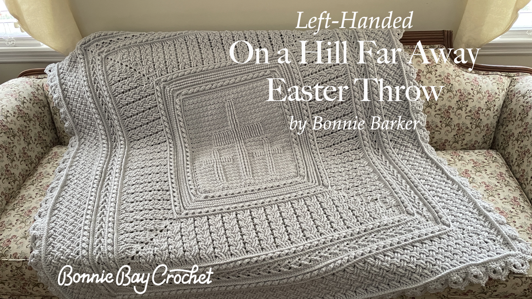 Left-Handed On a Hill Far Away Easter Throw