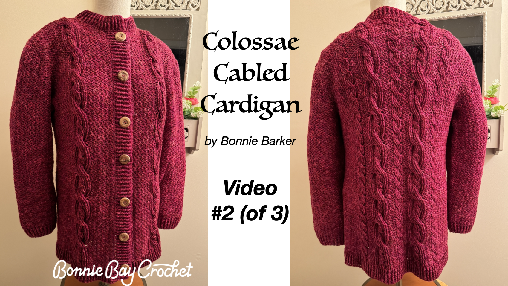 Colossae Cabled Cardigan Part 2: Front Panels & Connecting