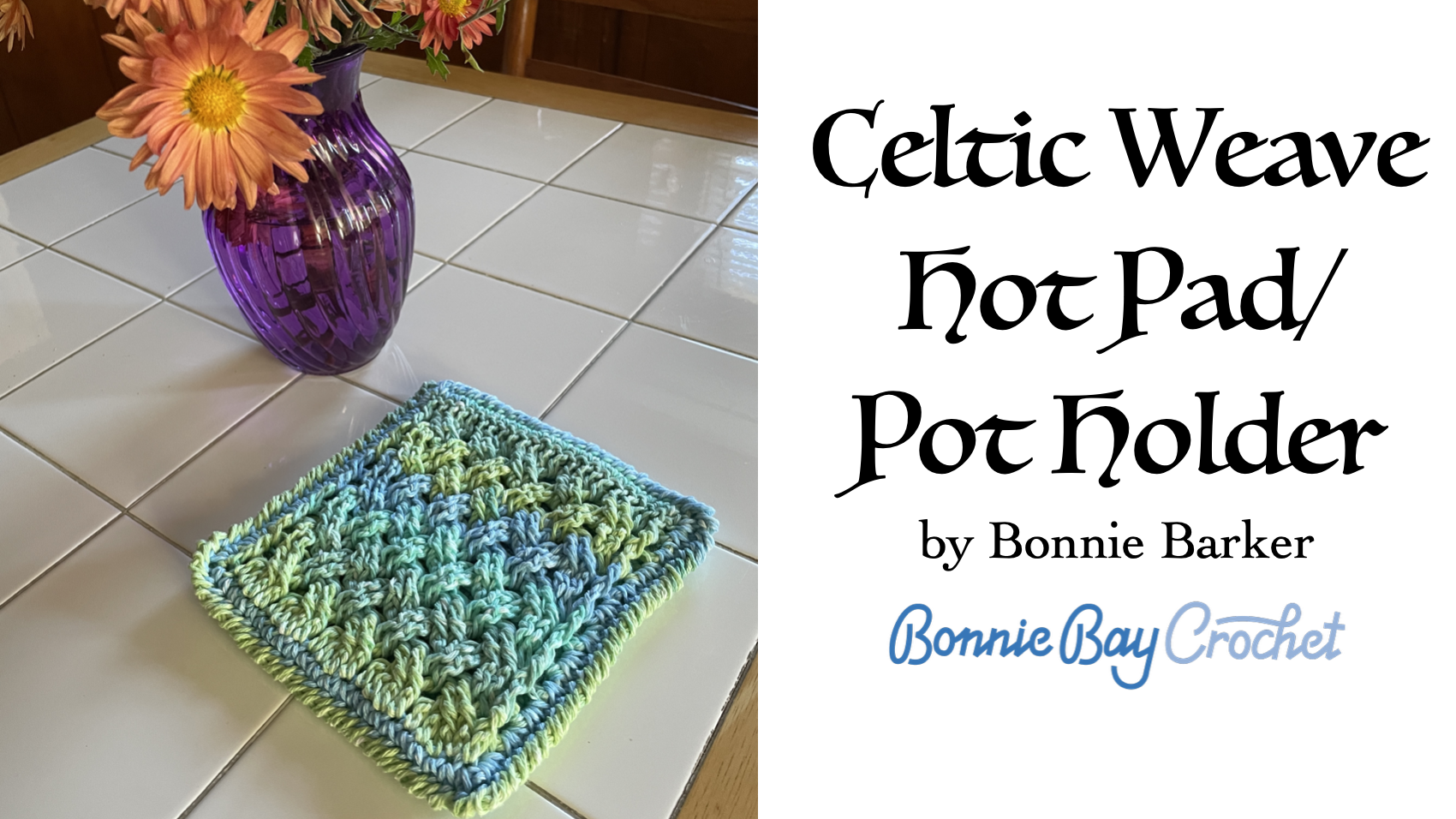 Celtic Weave Hot Pad_Pot Holder