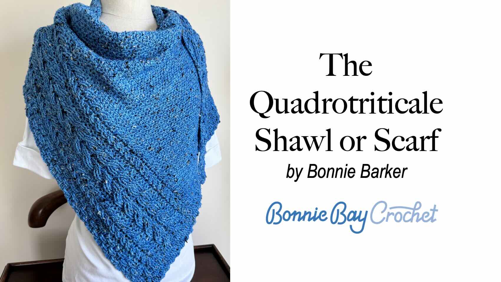 Quadrotriticale Shawl or Scarf