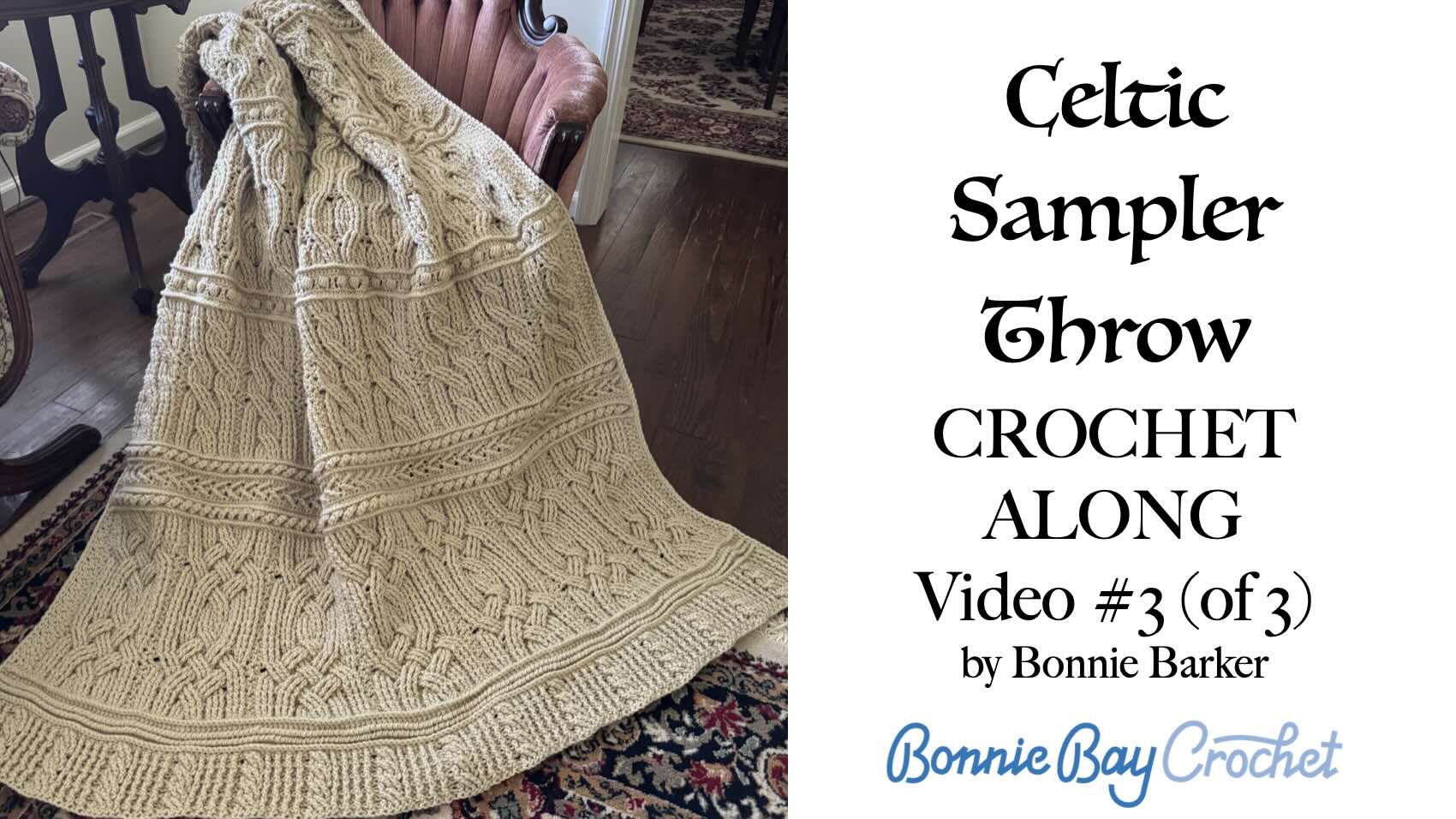 Left-Handed Celtic Sampler Throw, Video #3 of 3