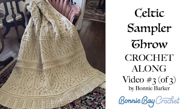 Left-Handed Celtic Sampler Throw, Vid...