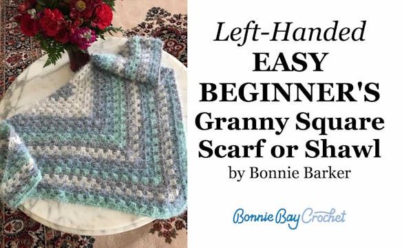 Left-Handed EASY BEGINNER Granny Squa...