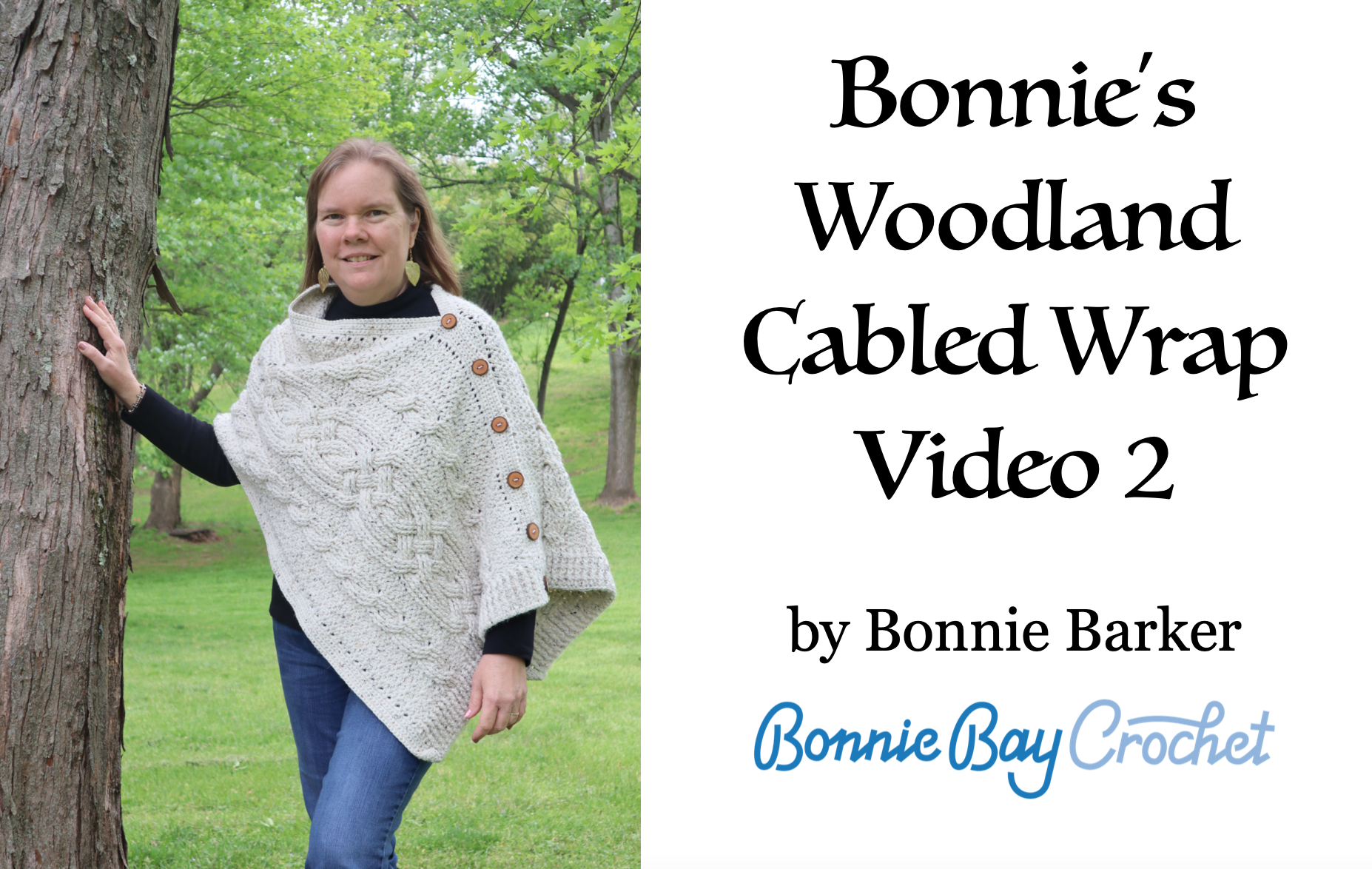 Bonnie's Woodland Cabled Wrap (2 of 2)