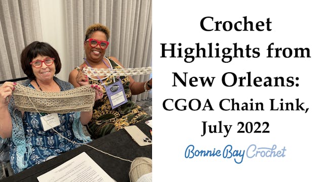 CGOA Chain Link Crochet Conference, N...