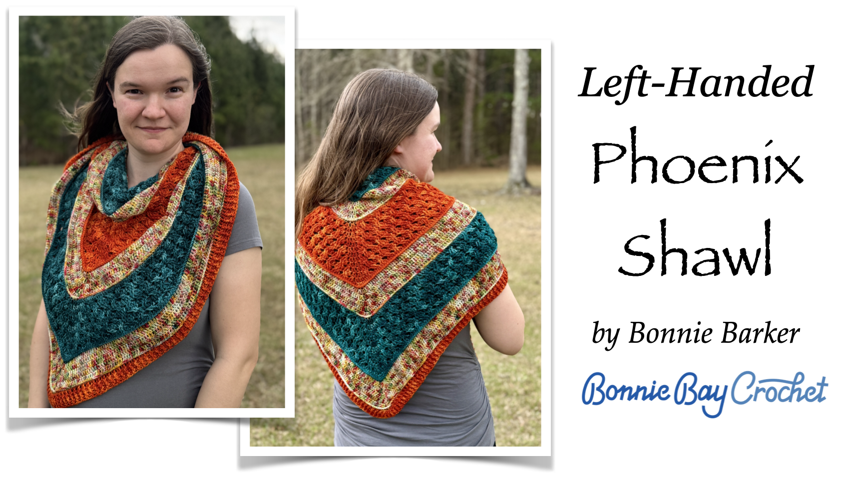 Left-Handed Phoenix Shawl