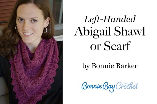 Left-Handed Abigail Shawl:Scarf