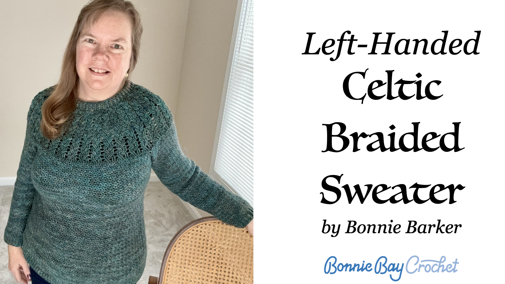 Left-Handed Celtic Braided Sweater