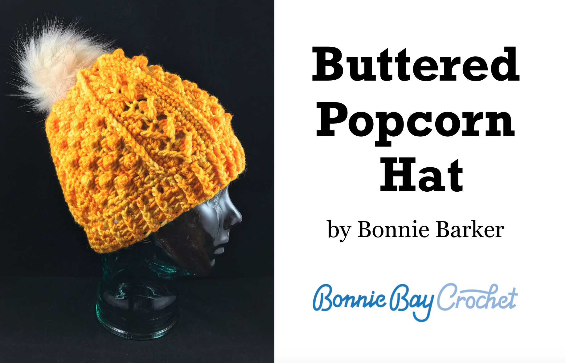 Buttered Popcorn Crochet Hat