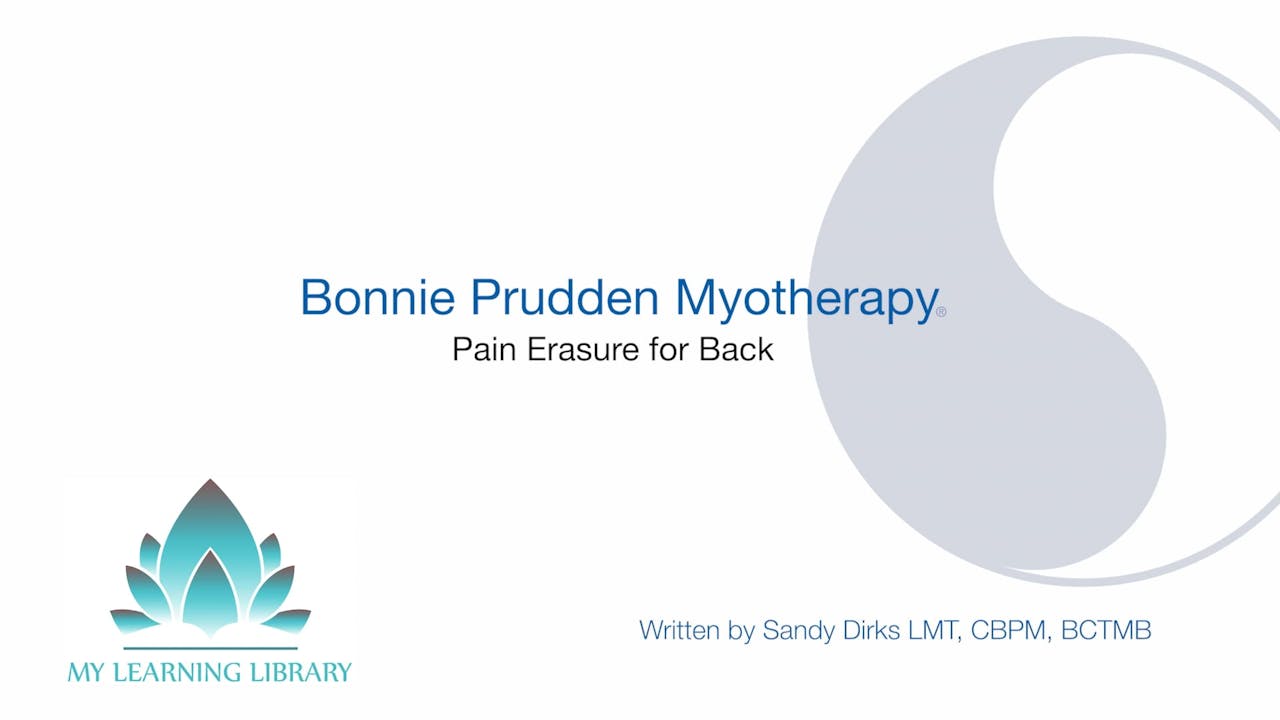 Pain Erasure for Your Back The Bonnie Prudden Way Book - Bonnie Prudden ...