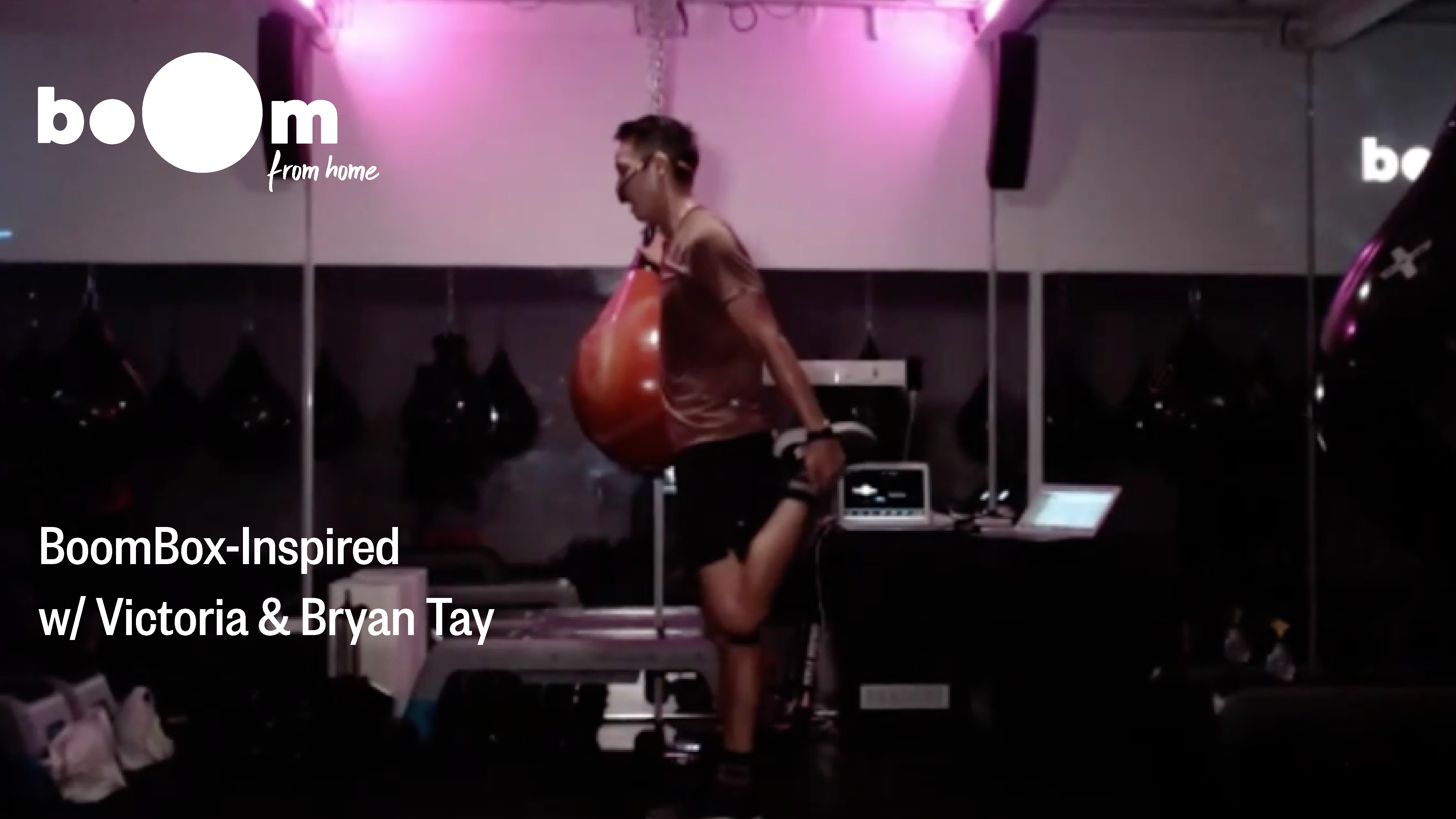 BoomBox-Inspired Workout with Victoria & Bryan Tay [7 September]