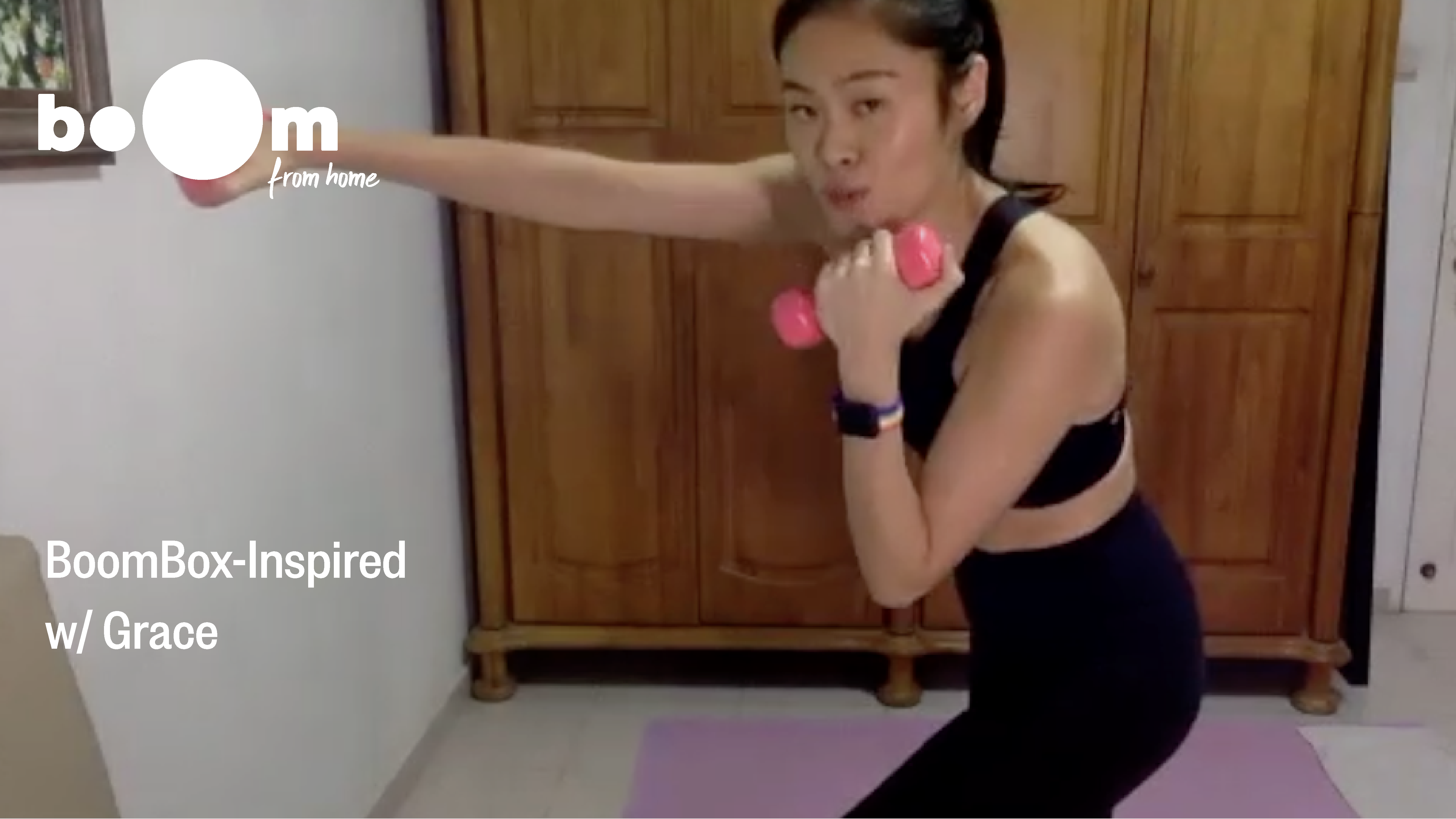 BoomBox-Inspired Workout with Grace [10 June 2021]