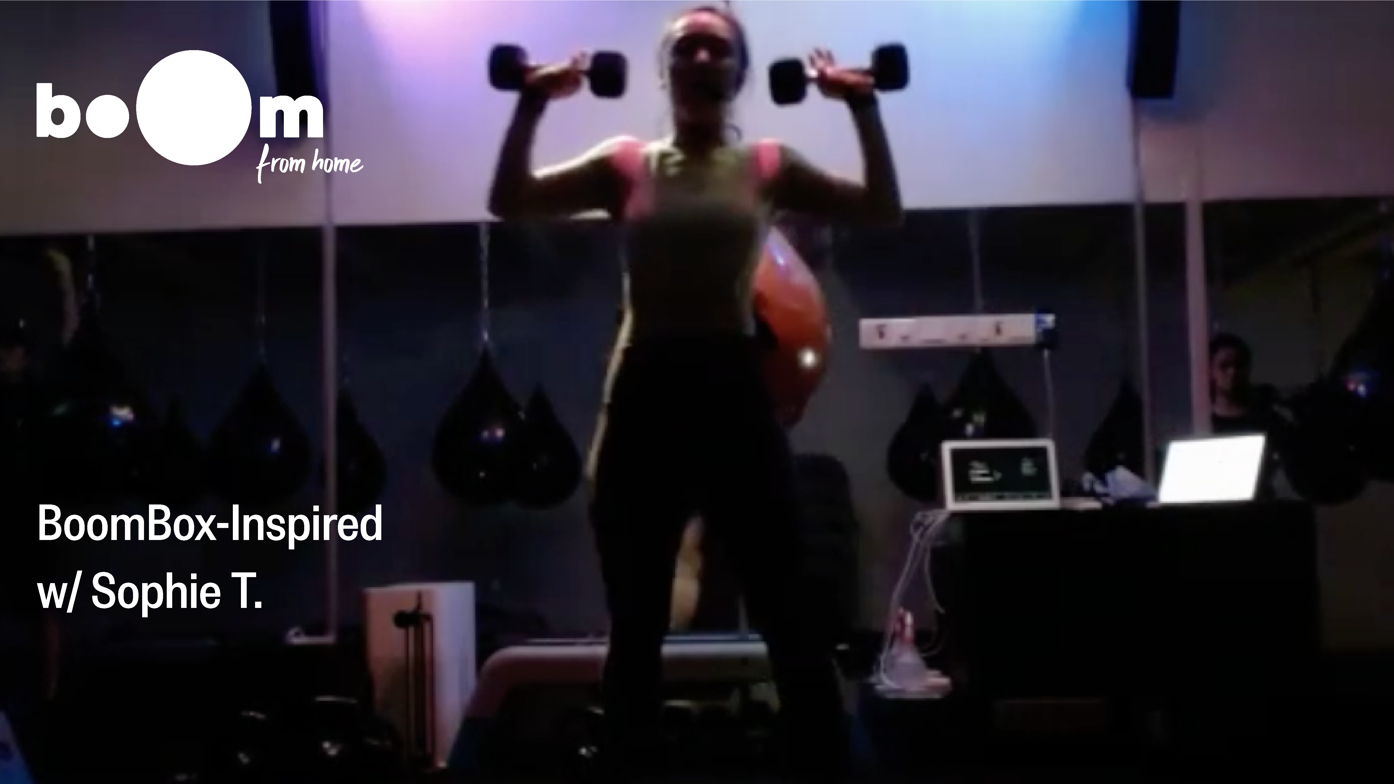 BoomBox-Inspired Workout with Sophie T. [17 July]