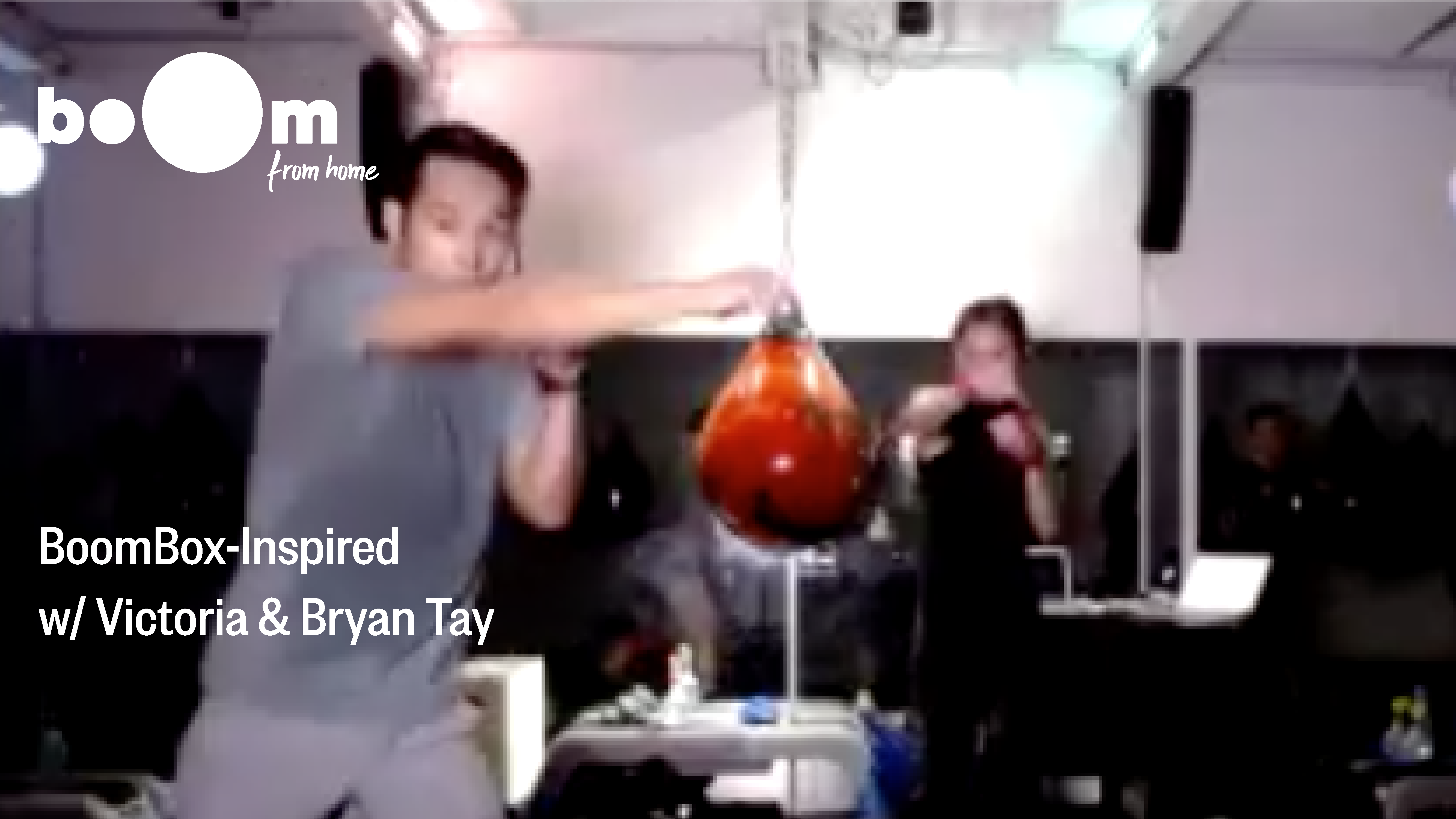 BoomBox-Inspired Workout with Victoria & Bryan Tay [11 November 2020]