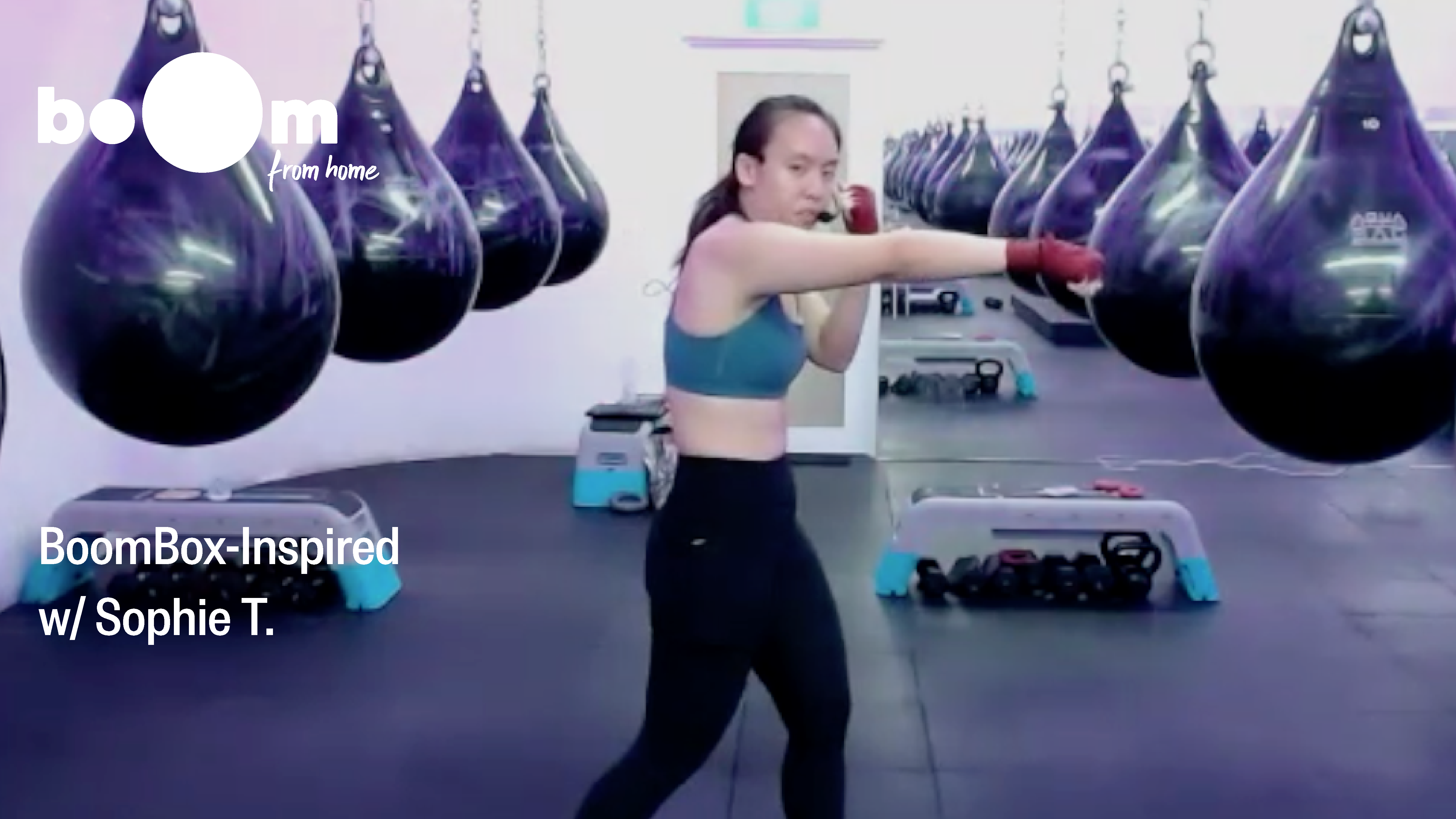 BoomBox-Inspired Workout with Sophie T. [18 May 2021]