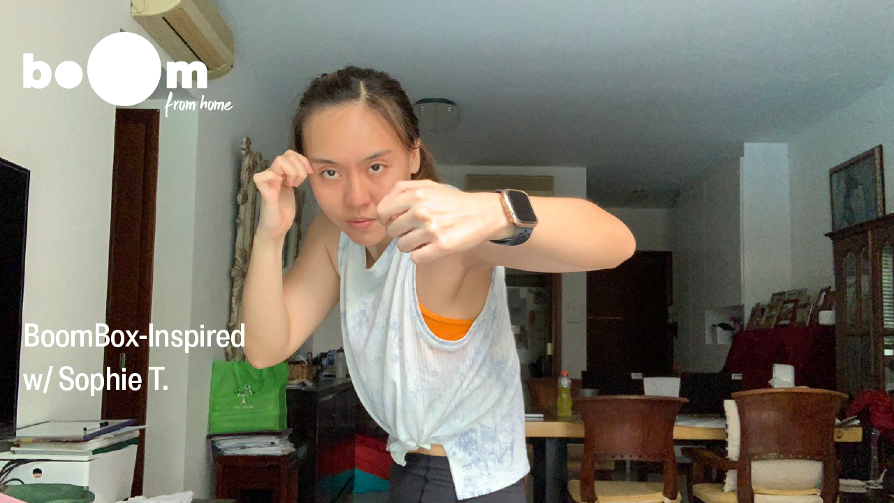 BoomBox-Inspired Workout with Sophie T. [22 may]